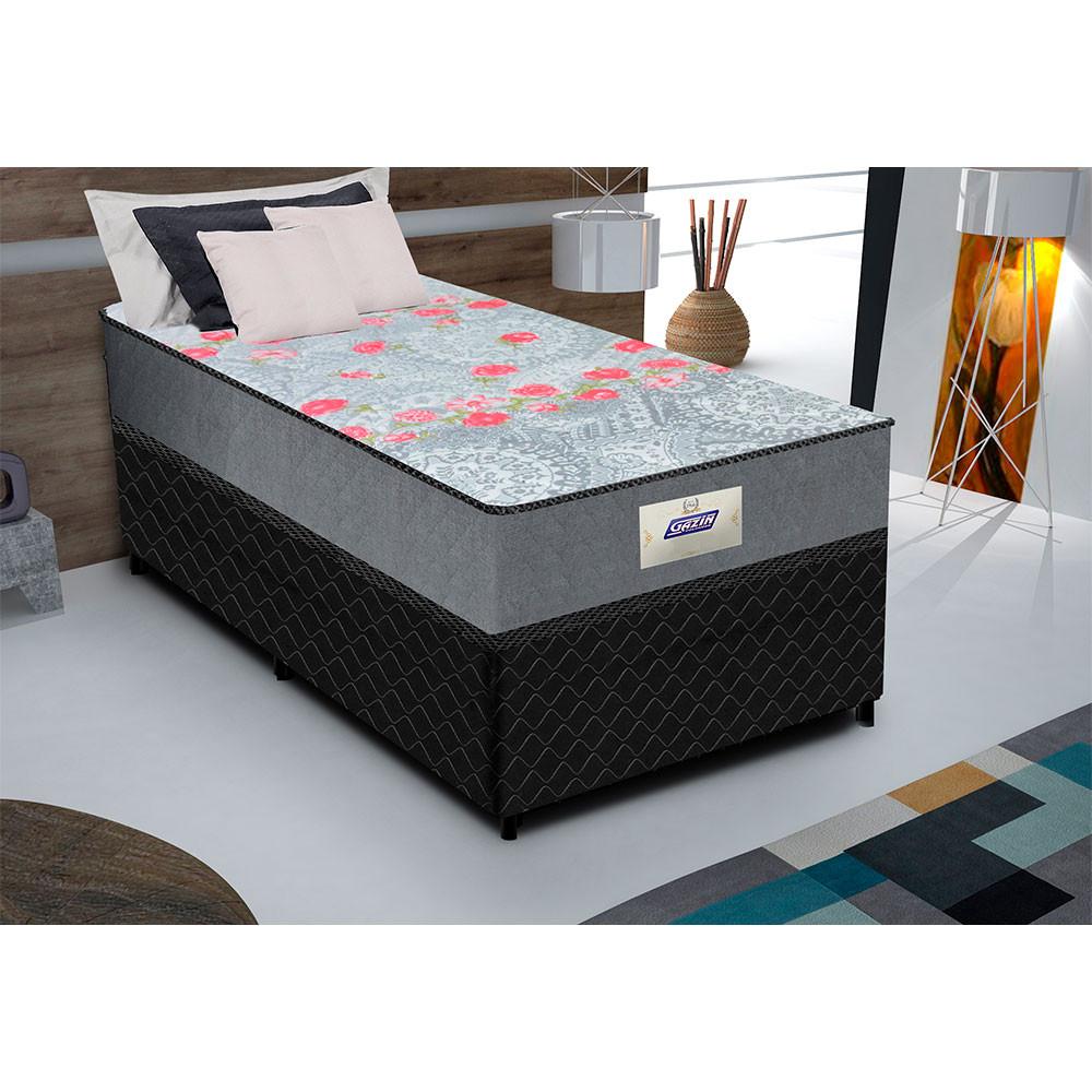 Colchão e Box Solteiro Conjugado Supreme Gazin - 1
