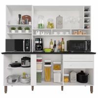 Cozinha Alexia com Espelho 6 Portas MDF e MDP Imop - 2