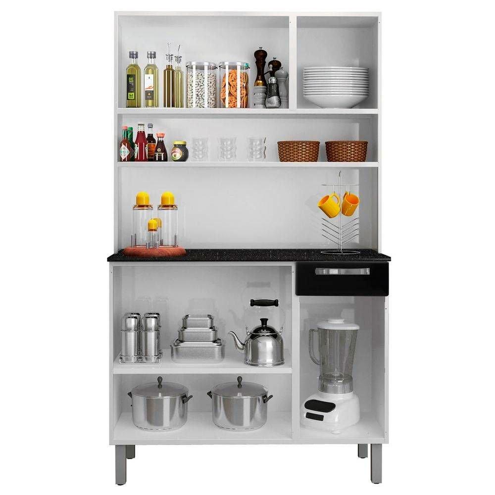 Kit Cozinha Rose 6 Portas 1 Gaveta Itatiaia - 2