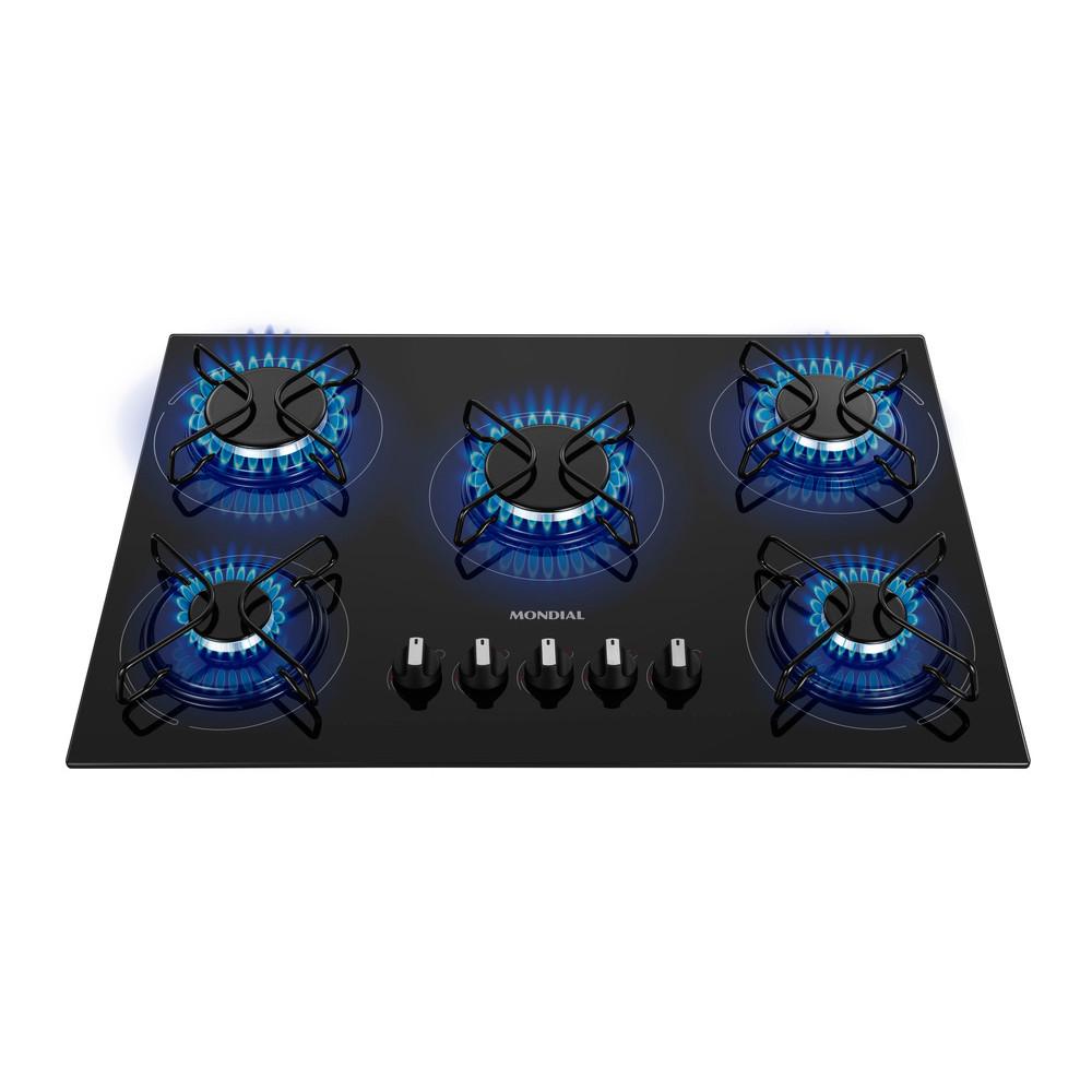 Cooktop Mondial 5 Bocas a Gás - CTG-02 - 1