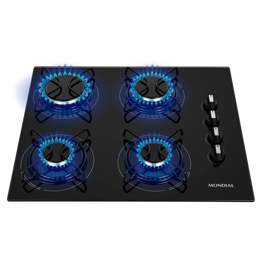 Cooktop Mondial 4 Bocas a Gás - CTG-01 - 1