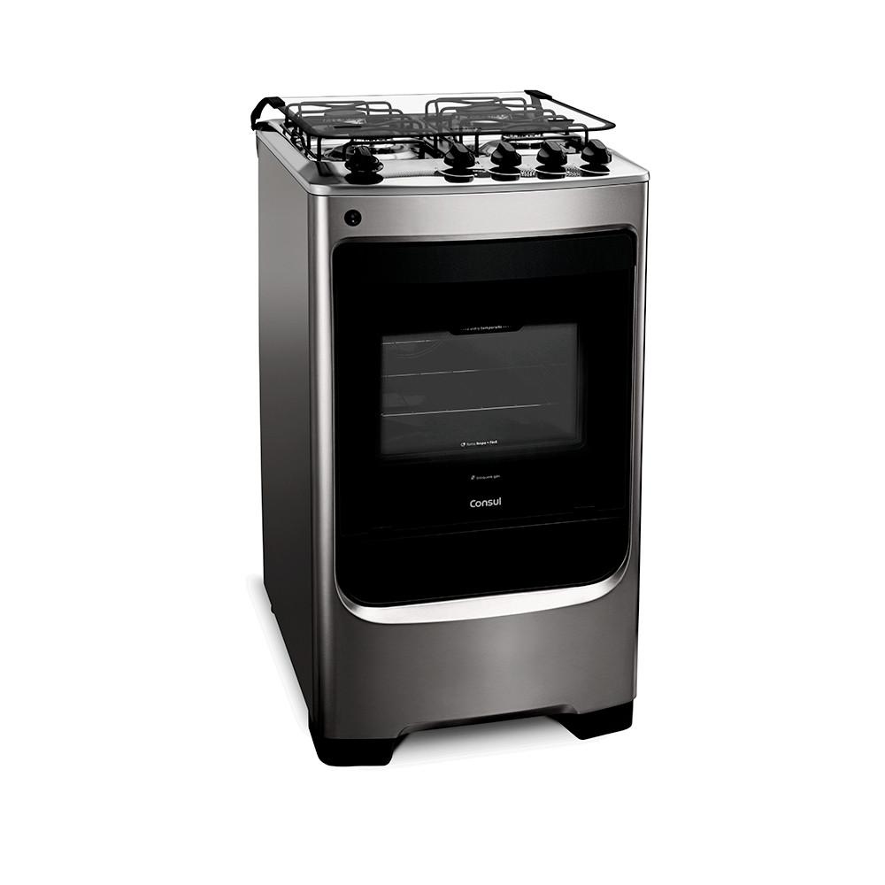 Fogão Consul 4 Bocas com Acendimento Automático CFO4NAR - 1