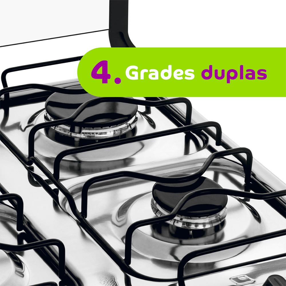 Fogão Consul 4 Bocas com Acendimento Automático CFO4NAR - 10