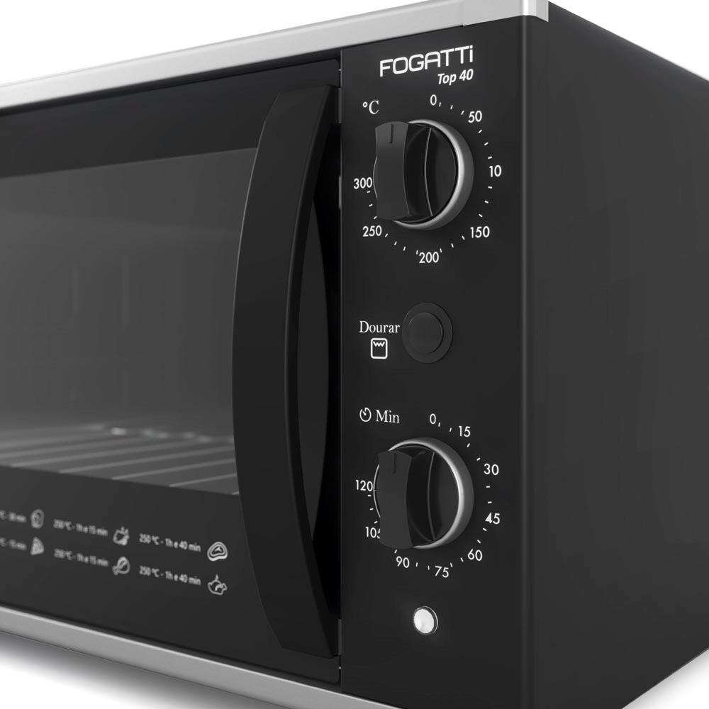 Forno Elétrico de Bancada 40 Litros Fogatti - 3