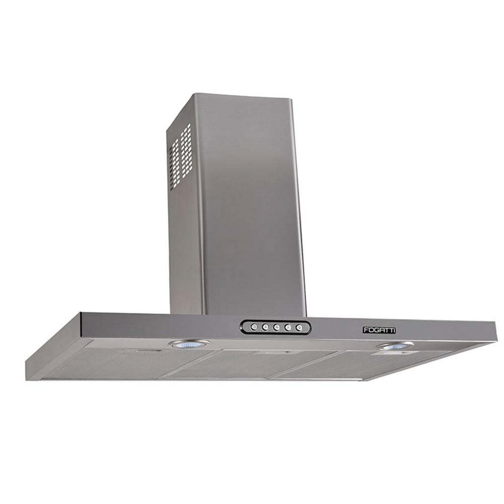 Coifa Fogatti Retangular Duto Slim Inox 90cm - 1