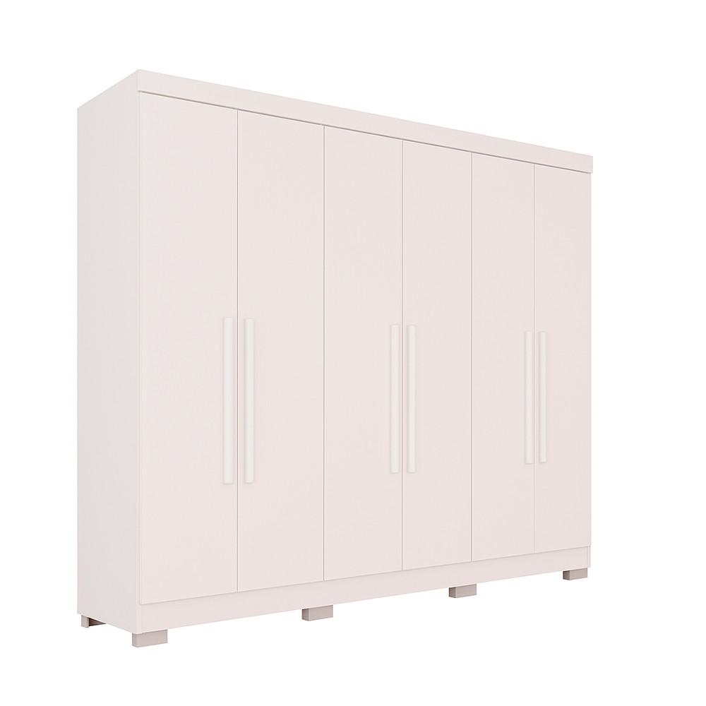 Guarda Roupa Casal Recife 06 portas e 2 gavetas Sallêto - 2