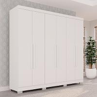 Guarda Roupa Casal Recife 06 portas e 2 gavetas Sallêto - 1