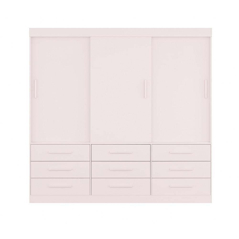 Guarda Roupa Casal New Star 3 portas e 9 gavetas Sallêto - 2