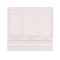 Guarda Roupa Casal New Star 3 portas e 9 gavetas Sallêto - 2