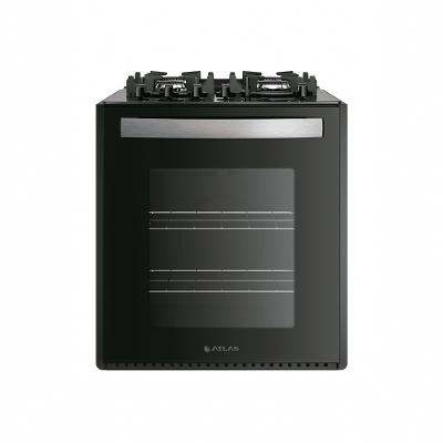 Fogão de Embutir U Top 4 Bocas com Mesa de Vidro Atlas