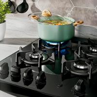 Fogão de Embutir U Top 4 Bocas com Mesa de Vidro Atlas - 6