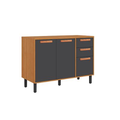 Balcão de Cozinha Nápoles Itaiaia 3 Portas 2 Gavetas