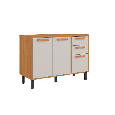 Balcão de Cozinha Nápoles Itaiaia 3 Portas 2 Gavetas