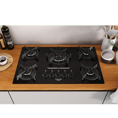 Cooktop 5 Bocas Mesa de Vidro e Tripla Chama Itaplus
