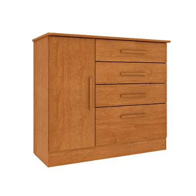 Cômoda 4 Gavetas com Sapateira Chicago Tcil