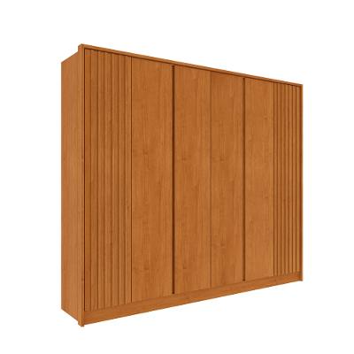 Guarda Roupa com 6 Portas Barcelona Ripado Tcil