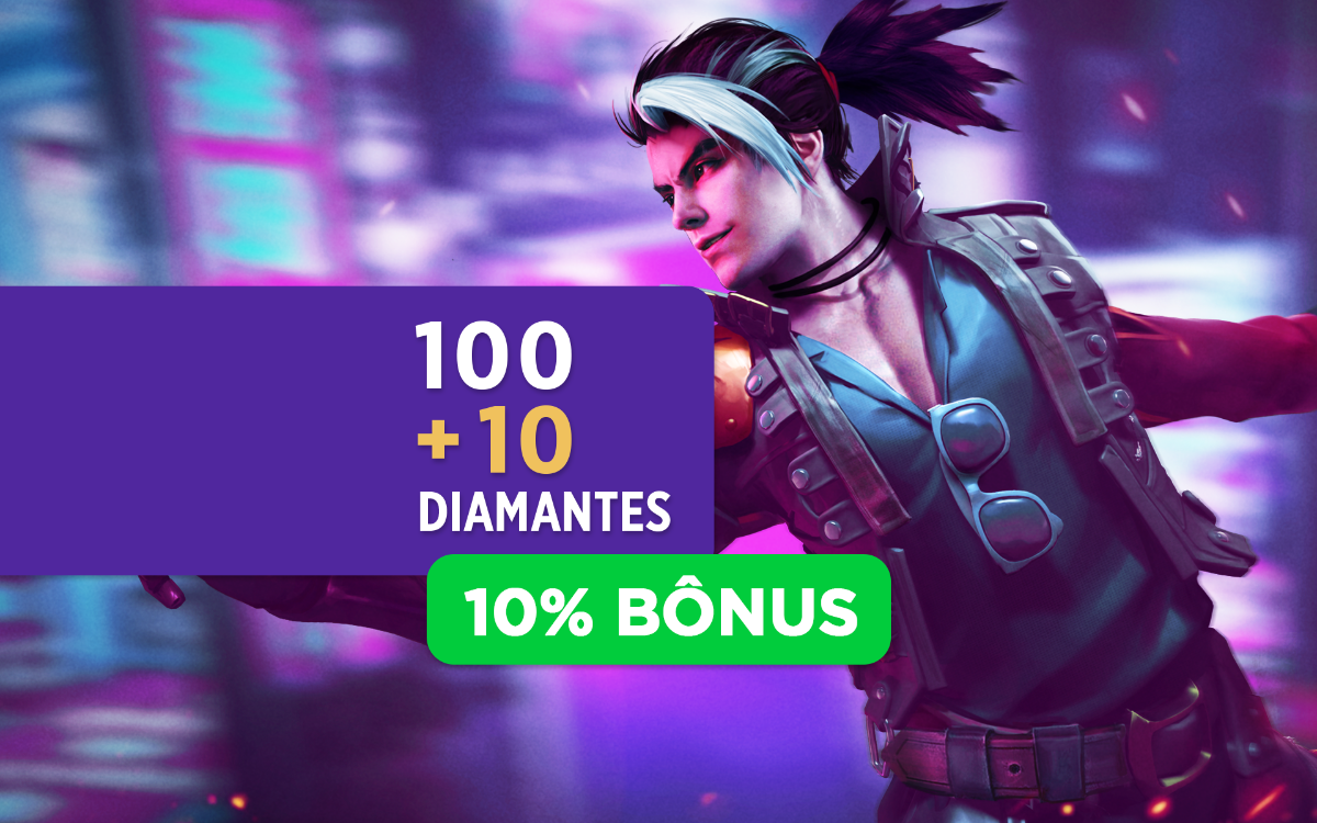 Free Fire + 10% Bônus - 1