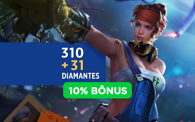 Free Fire + 10% Bônus