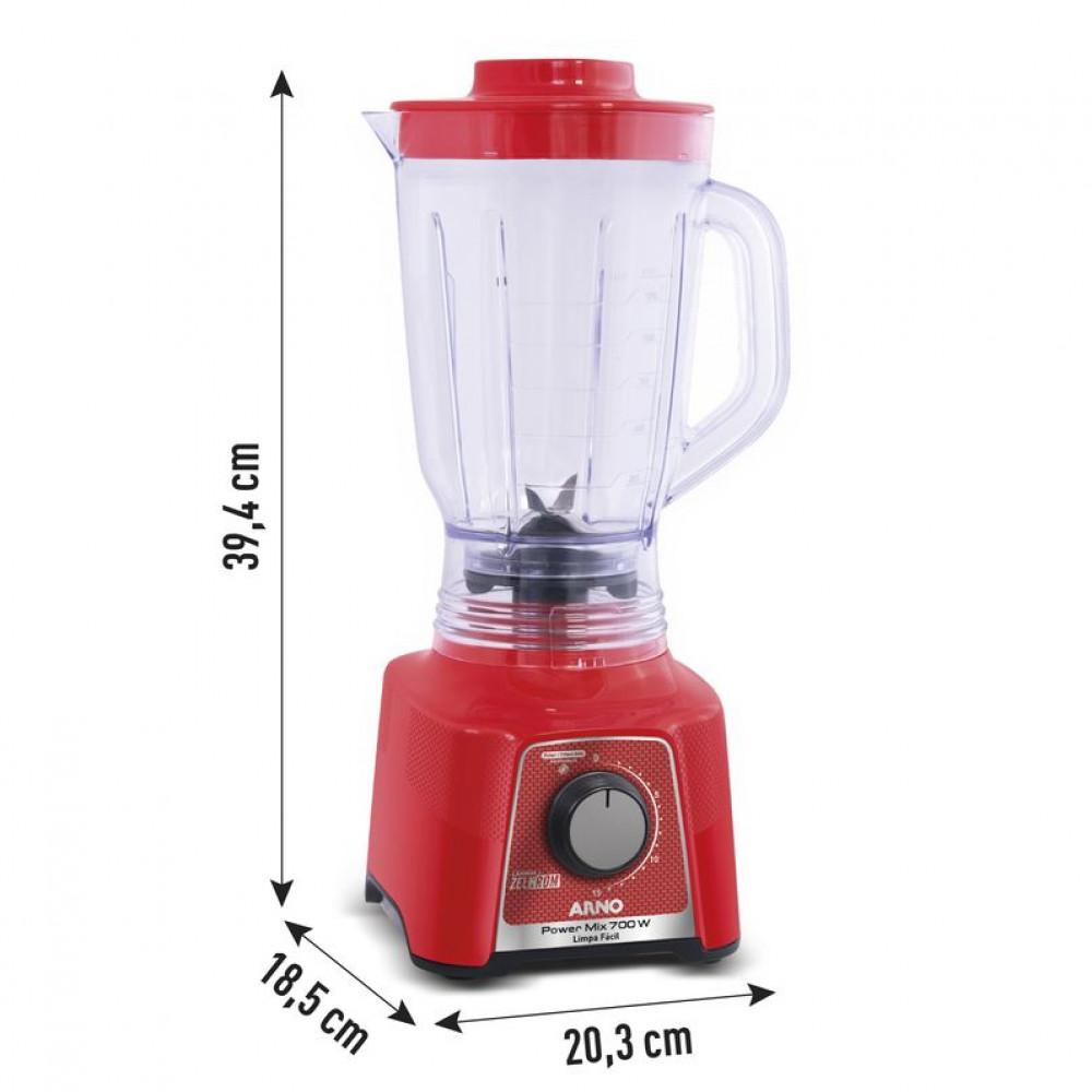 Liquidifcador Power Mix Limpa Facil LQ34 700W Arno - 3
