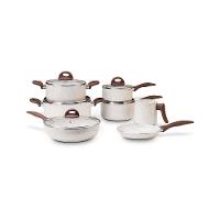 Jogo de Panelas Life 7 Peças Ceramic Vanilla Brinox - 1