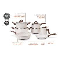 Jogo de Panelas Life 7 Peças Ceramic Vanilla Brinox - 4