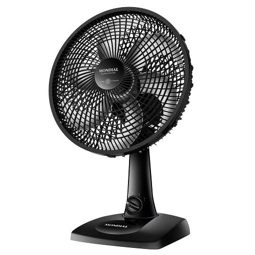Ventilador de Mesa Mondial 30cm VSP-30-B 6 Pás Super Power 220V
