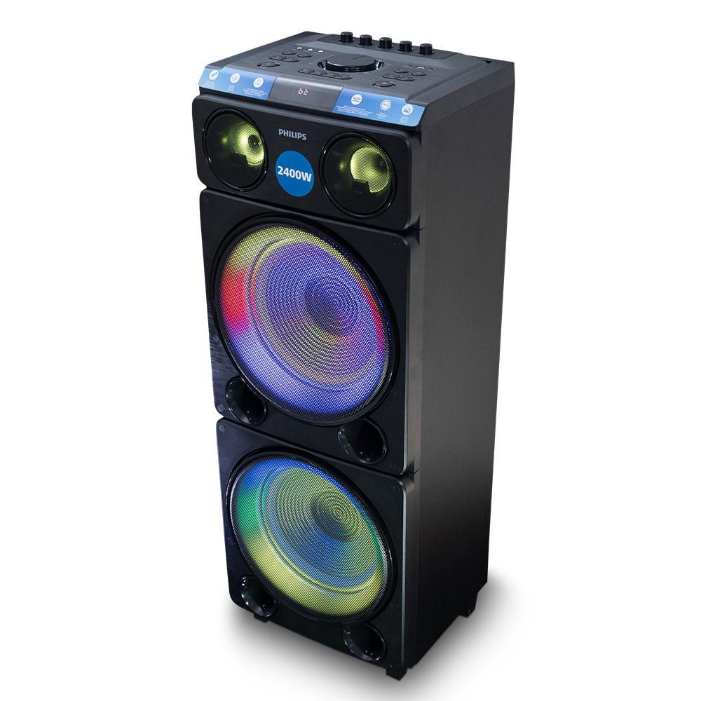 Caixa de Som TAX5509/78 2400W LED Bluetooth Philips - 1