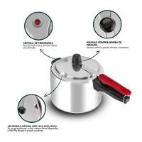 Panela de Pressao Clock Eco Polida 4,5L - 2