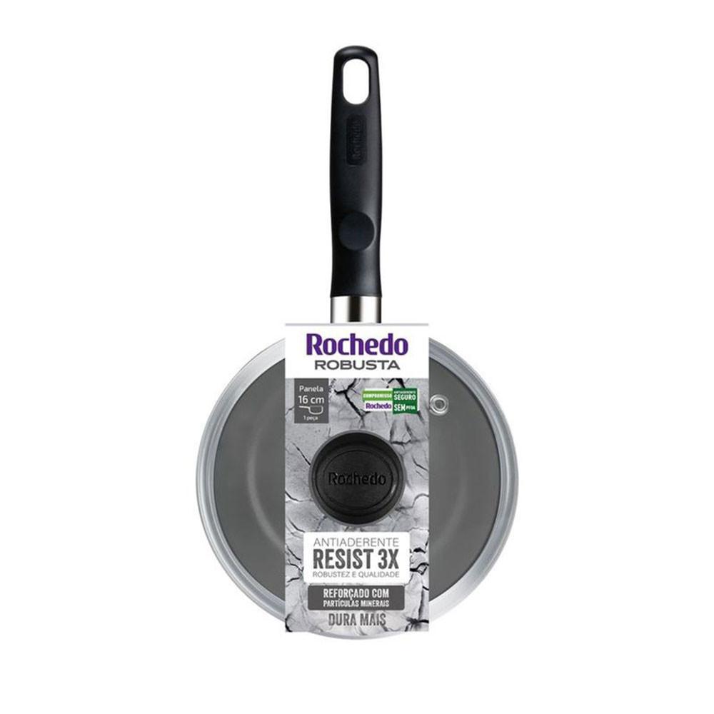 Panela Rochedo Robusta 16cm Grafite - 4