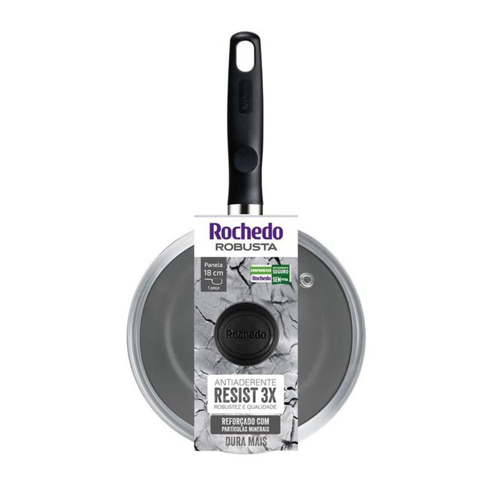 Panela Rochedo Robusta 18cm Grafite - 4