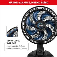 VENT. DE MESA ARNO X-TREME 7, 40 CM 7 PÁS 150W VE70 127V - 2