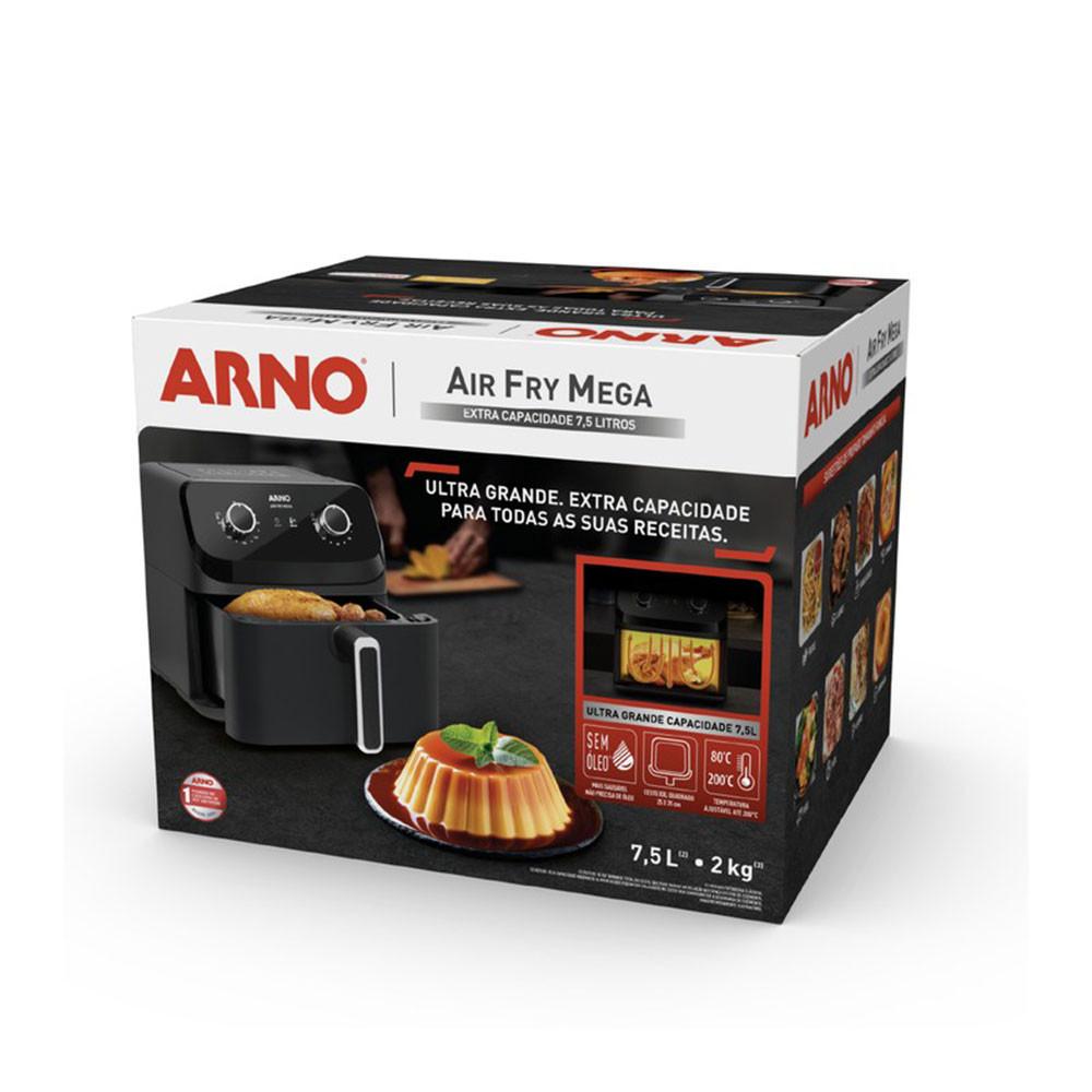 Fritadeira ARNO Air Fryer Mega AFM7 1700W 7,5L PR 220V - 4