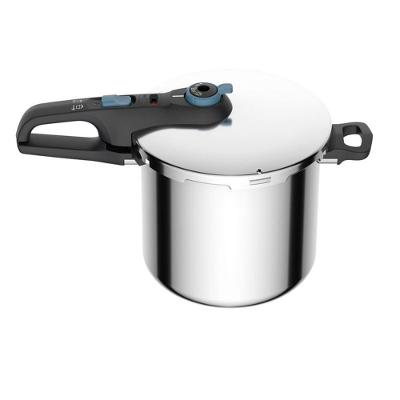 Panela de Pressão Fechamento Externo Secure Trendy 8L Polida Rochedo