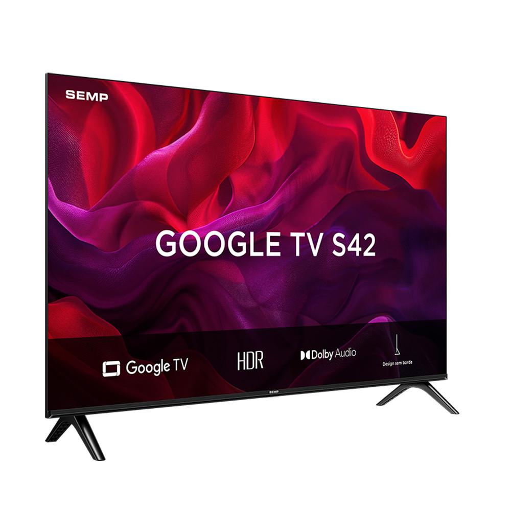 Tv Semp 32 Polegadas 32s42 Smart HD Google Tv - 2