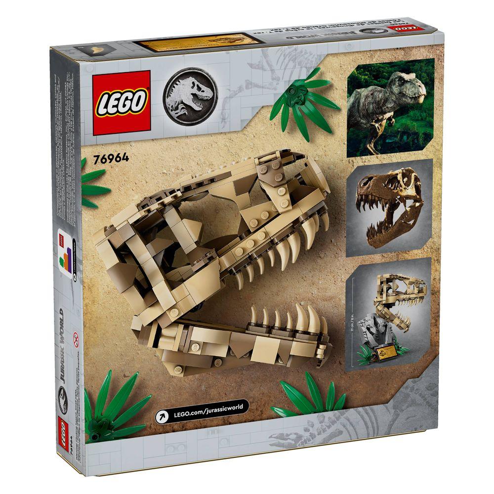 LEGO® Jurassic World - Fósseis de dinossauros: crânio de T.Rex - 7