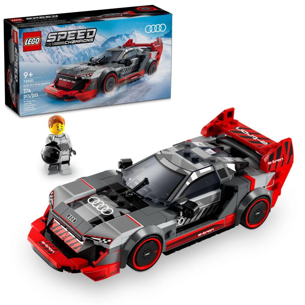 LEGO® Speed Champions - Carro de corrida Audi S1 e-tron quattro - 6