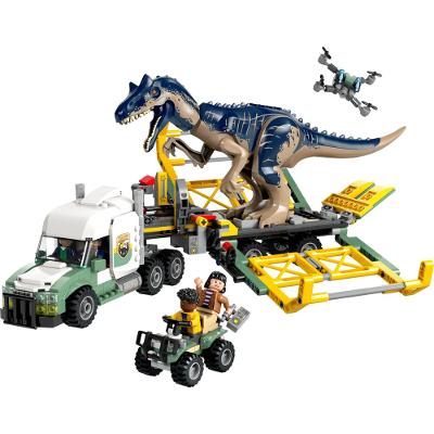 LEGO® Jurassic World - Missões de dinossauros: caminhão de transporte de alossauro