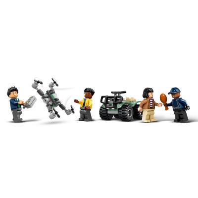 LEGO® Jurassic World - Missões de dinossauros: caminhão de transporte de alossauro