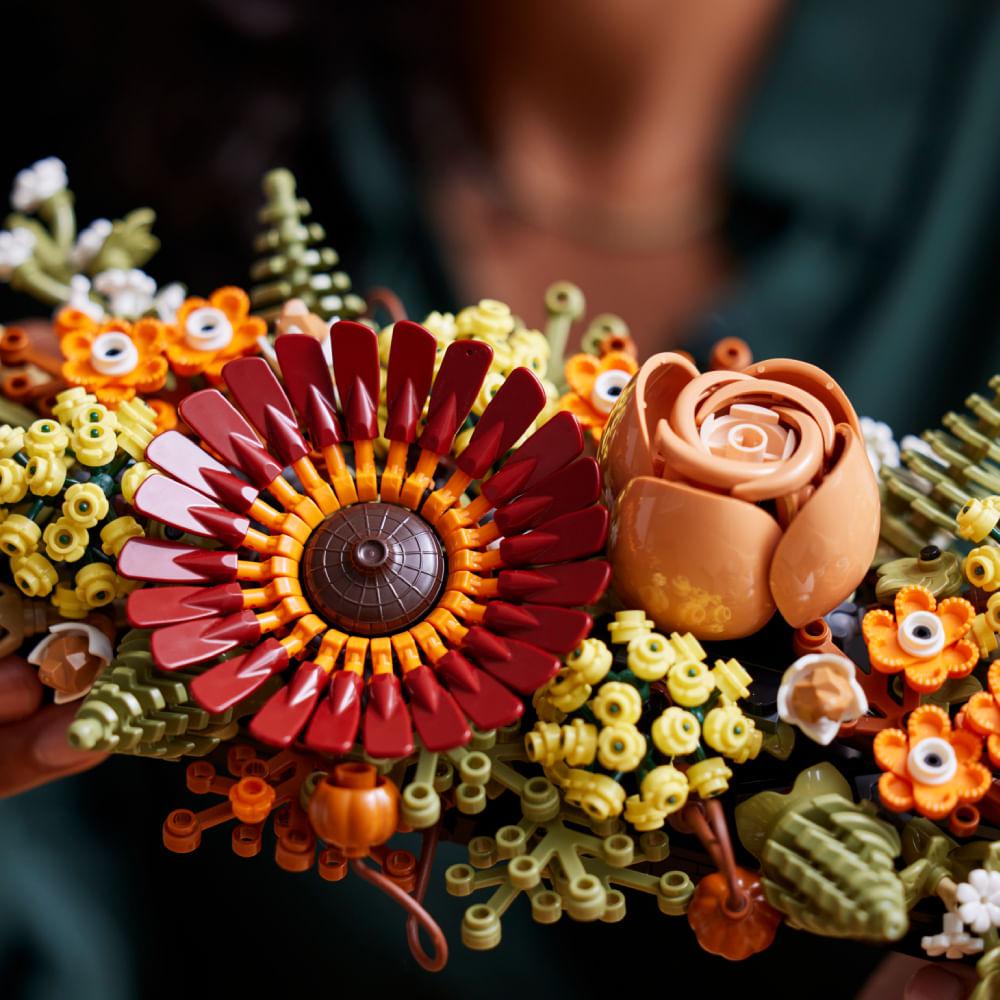 LEGO® Icons - Centro de Mesa de Flores Secas - 3