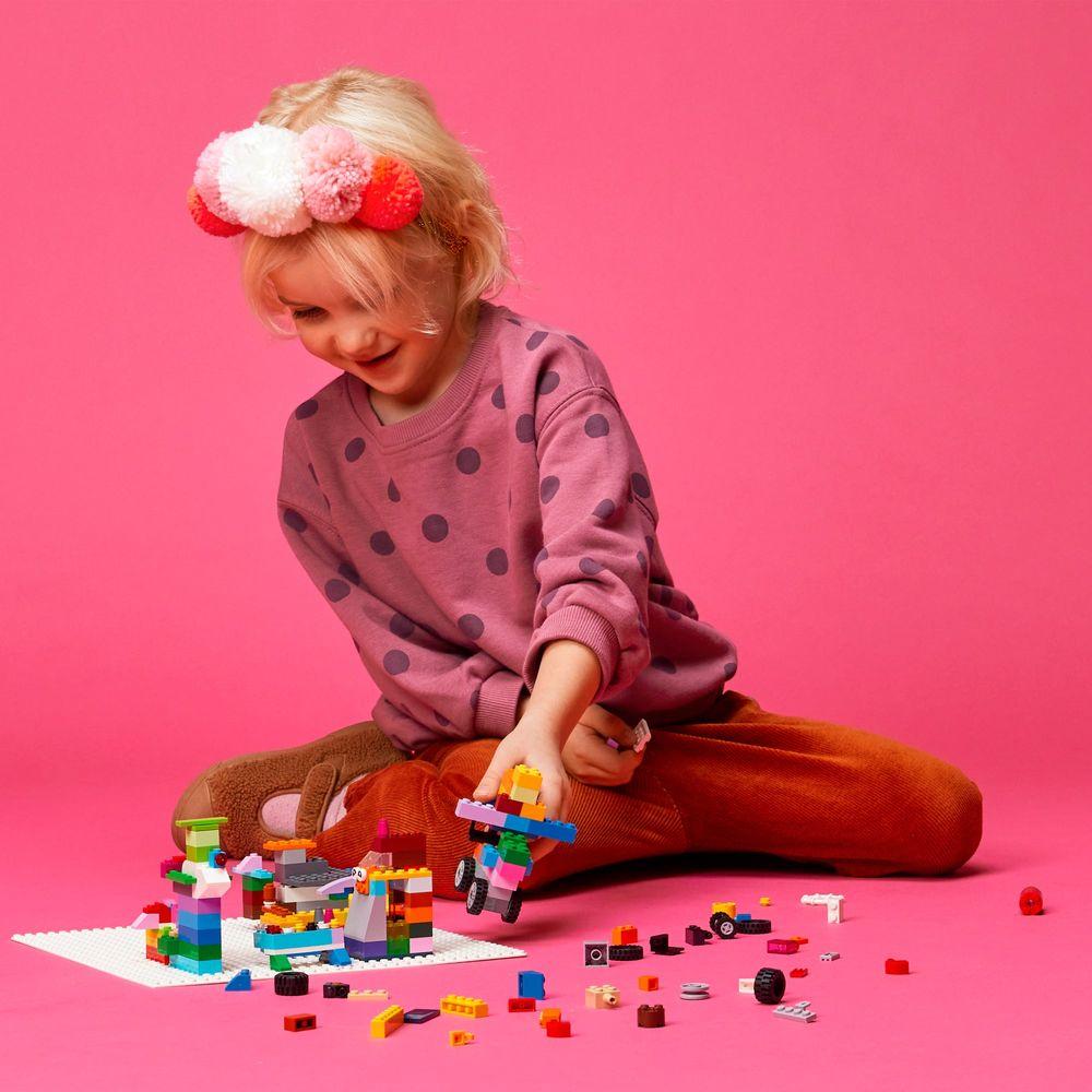 LEGO® Classic - Base de Construção Branca - 5