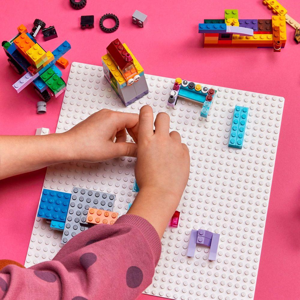 LEGO® Classic - Base de Construção Branca - 6