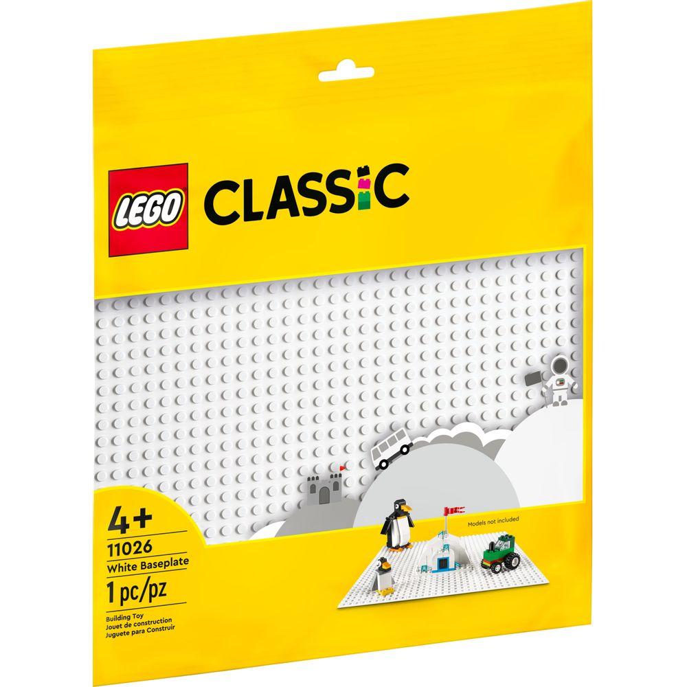LEGO® Classic - Base de Construção Branca - 7
