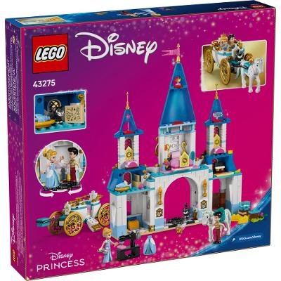 LEGO® Disney - Castelo da Cinderela e Carruagem de Cavalo