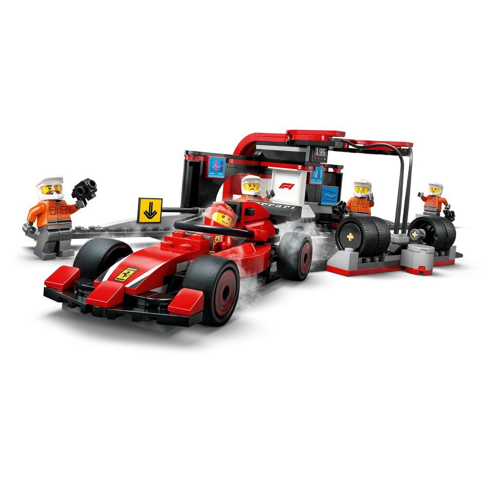 LEGO® City - Pit Stop e equipe da F1® com carro Ferrari - 3