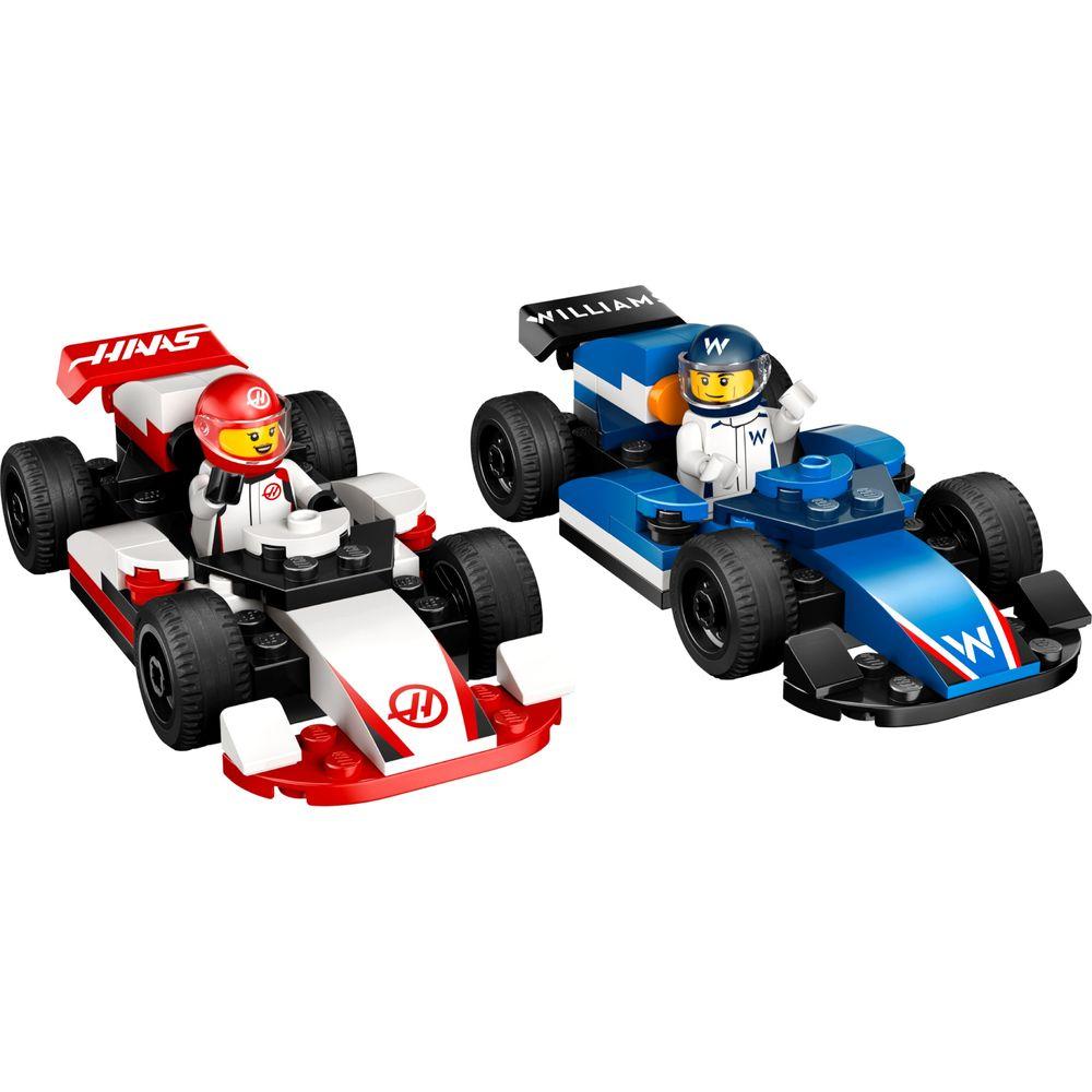 LEGO® City - Carros da Williams Racing e Haas F1® - 1