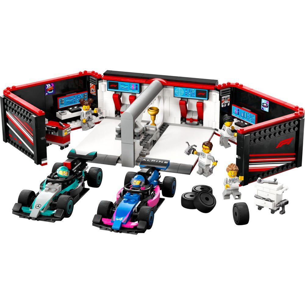 LEGO® City - Garagem F1® e carros Mercedes-AMG e Alpine - 1