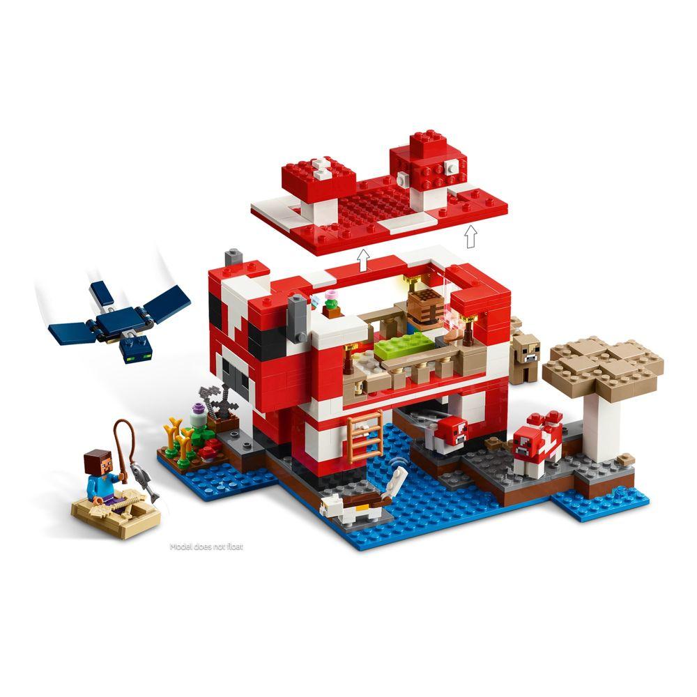 LEGO® Minecraft® - A casa do cogumelo - 3
