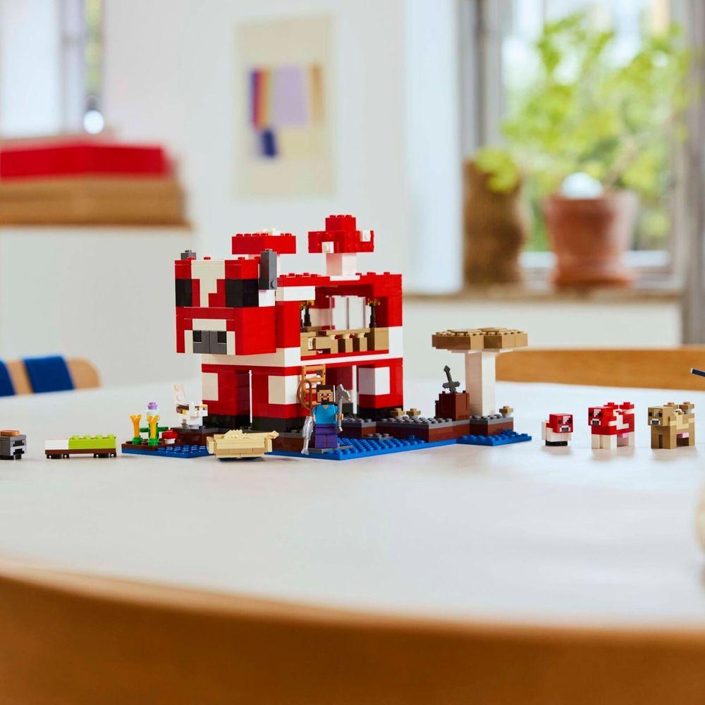 LEGO® Minecraft® - A casa do cogumelo - 7
