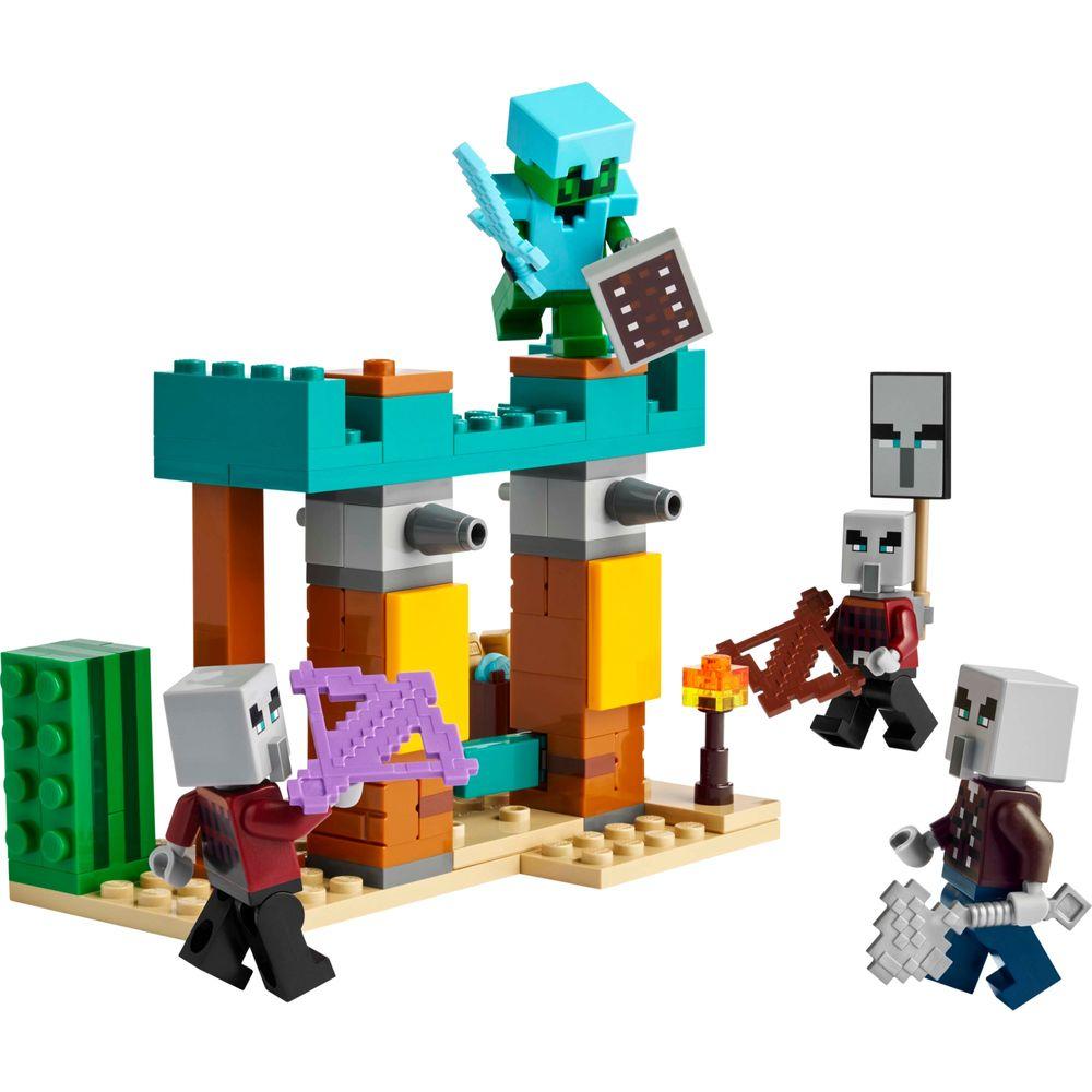 LEGO® Minecraft® - A Patrulha do Deserto de Illager - 1