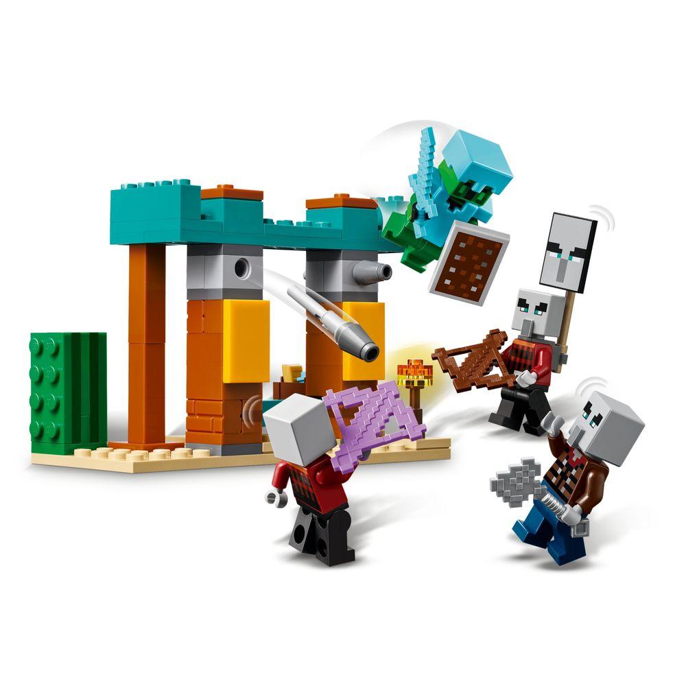 LEGO® Minecraft® - A Patrulha do Deserto de Illager - 2